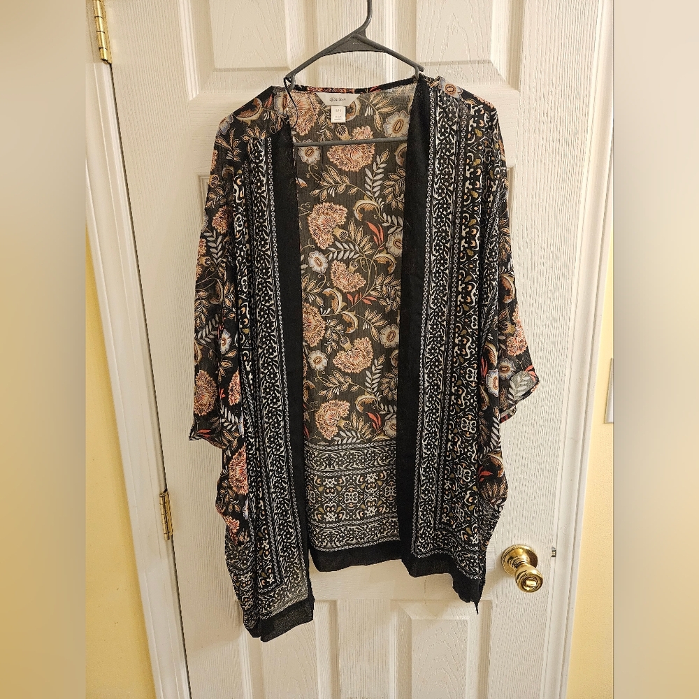C.J.Banks Floral Kimono / Wrap / Open Top
